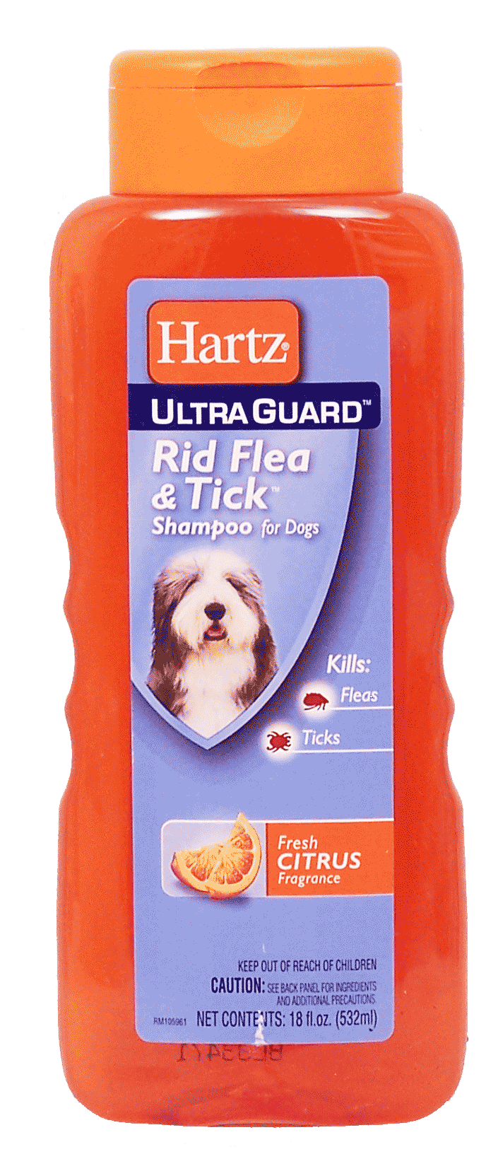 Hartz Ultra Guard rid flea & tick shampoo for dogs, fresh citrus fragrance Full-Size Picture